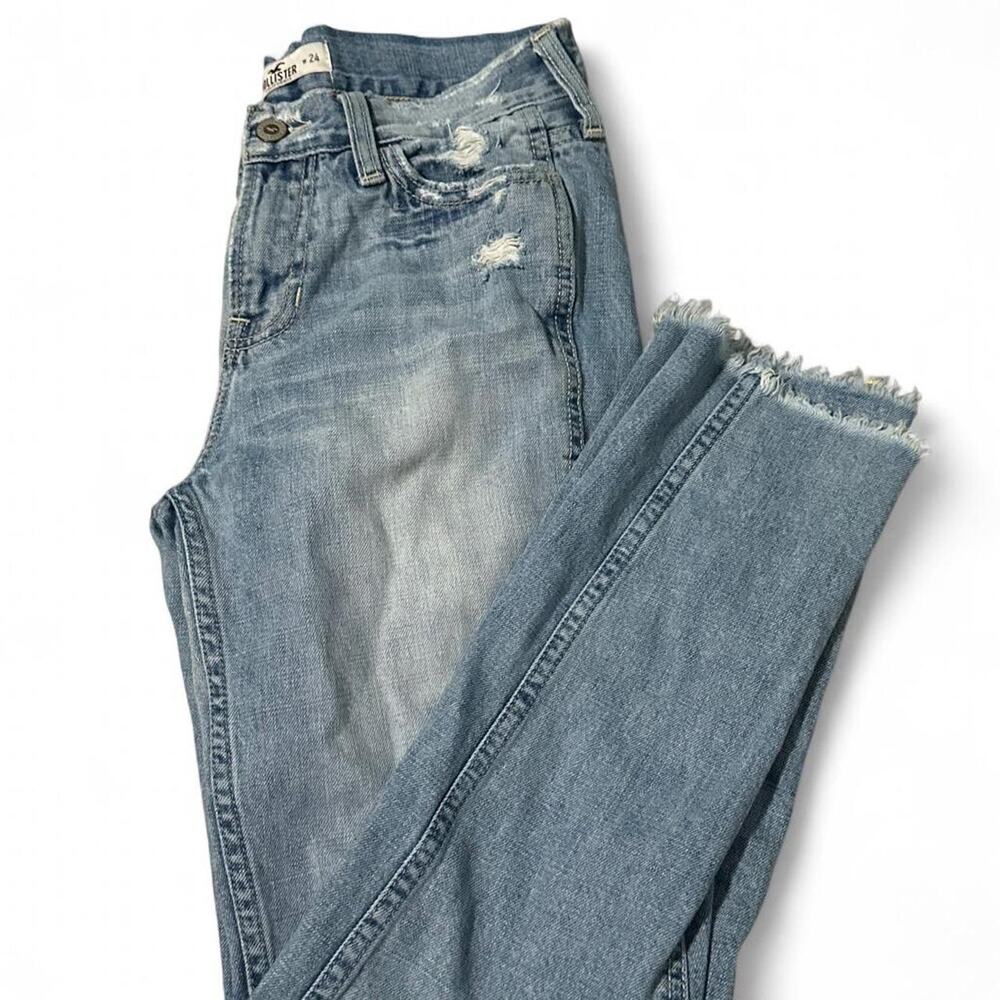 Hollister blue denim jeans low